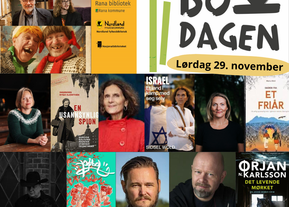 ✨ Bokdagen 2025 – en dag fylt med bøker, samtaler og opplevelser! ✨ 