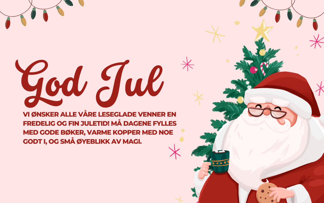 God jul fra alle oss i Rana Bibliotek!