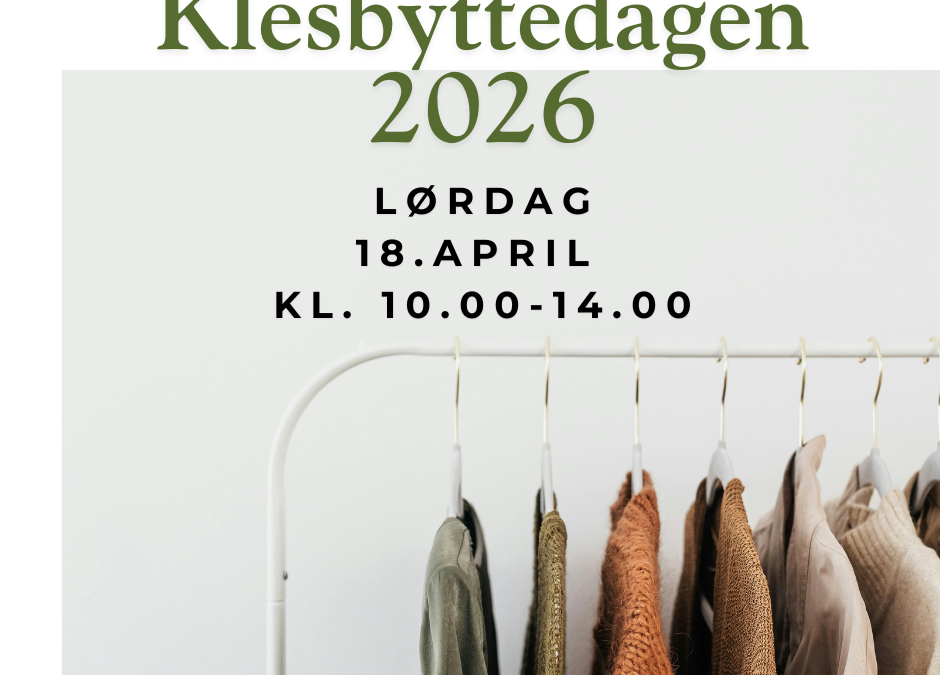 👗 Den store Klesbyttedagen 2026 – på Rana bibliotek