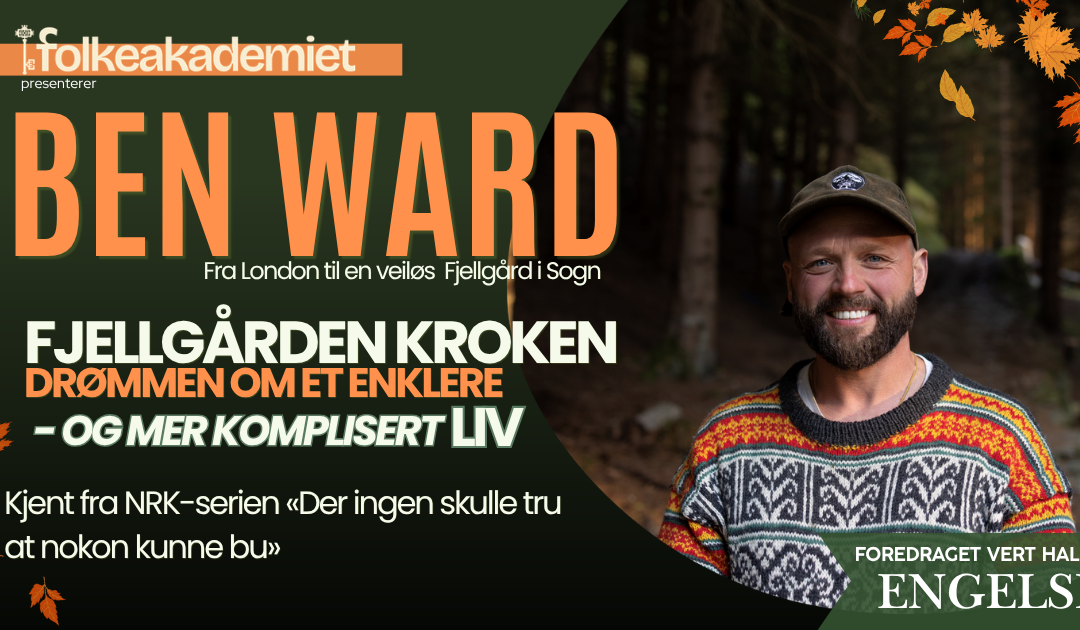 Ben Ward på Rana bibliotek